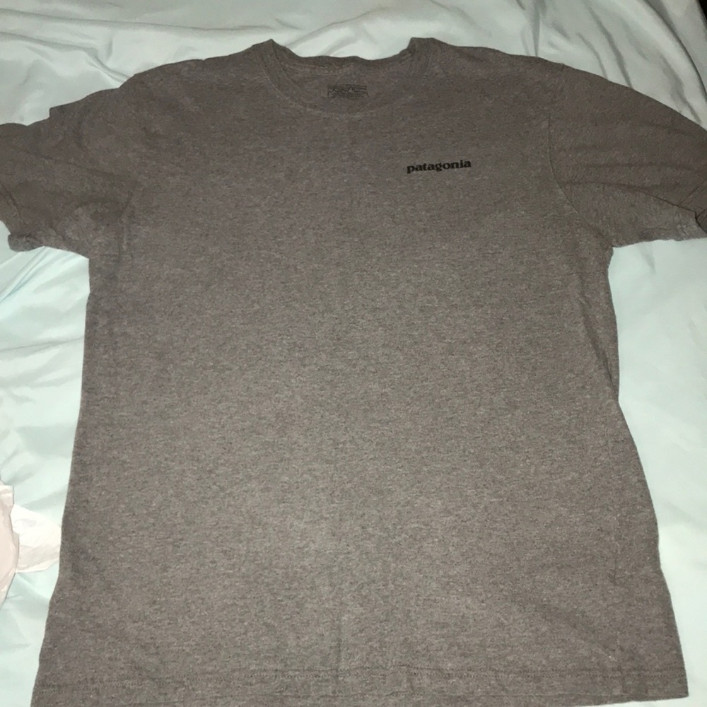 Gray Patagonia t shirt